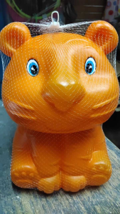 JUMBO COINBANK/ALKANSYA TIGER RANDOM COLORS - A Fun and Colorful Way to Save!"