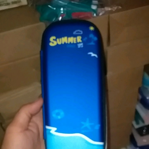 Kotak Pensil 3D Kartun Squishy & Anak Unicorn