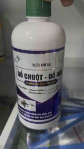 Thuốc Đổ Chuột - Đổ Rầy trừ sâu đục thân đuổi chuột nguyên liệu ngoại nhập chai 450ml.