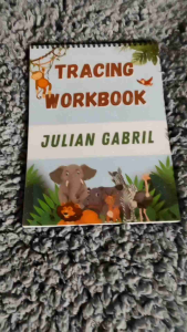 Tracing Activity Book Personalize A4 & A5 size 70pages