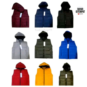 Grosir Jaket Rompi Vest Parasut Anak Houdie 5-12th Saskiashop99
