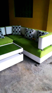 Sofa sudut ready siap kirim