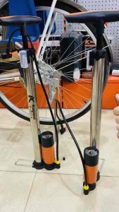 Bơm xe đạp xe máy Kapusi lực bơm khỏe bơm tay nhẹ nhàng tiện lợi có đầu bơm bóng bơm đệm