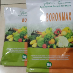 Pupuk BORON MAX A 1 KG Pupuk Anti Rontok Bunga dan Buah Untuk Semua Tanaman MKP
