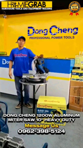 DONG CHENG 1200W ELECTRIC MITER SAW 10" / 255MM - HEAVY DUTY‼DJX07-255‼