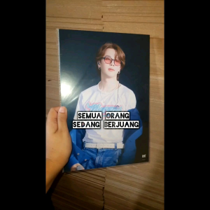 hiasan dinding BTS JIMIN BTS FOTO+BINGKAI KAYU POSTER BTS JIMIN DEKORASI KAMAR KPOP