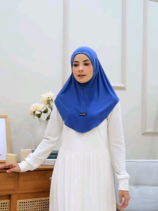 Kulsoem - QINARA Hijab Instan Dagu size M - Jersey Super Premium - Hijab exclusive