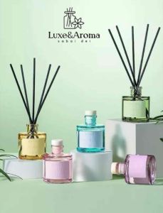 ก้านไม้หอมปรับอากาศ เทียบแบรนด์ดัง ขนาด 50 ml  Diffuser น้ำหอมปรับอากาศ ก้านไม้หอม เลือกกลิ่นได้จาก น้ำมันหอมระเหย Luxe&Aroma