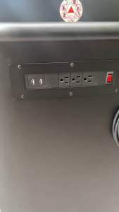Tủ dụng cụ CSPS 76cm - 05 hộc kéo không nâng hạ màu đen (mặt inox)
