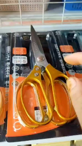 ✂️ Kéo Vàng SK5 K13 – Siêu Sắc Bén Cắt Ngọt Tay 22.5cm | Mua 2 Tặng 1 Kéo Nhỏ