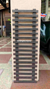 Solid Meranti Wood (300 x 900mm/1200mm) Wall Panel Garden Decoration Weather Resistant Plant Flower Pot Rack Outdoor