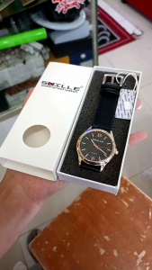 Jam Tangan Pria Snille Original Tali Kulit Anti Air