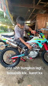 Big Box Filter Udara KLX 140 BoreUp