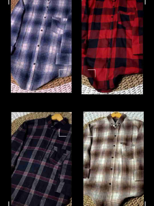 Kemeja Flanel Pria & Wanita: Motif Kotak Lembut & Kain Lembut Lengan Panjang