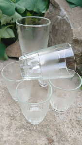 GELAS KOPI 6PCS BAHAN KACA TEBAL