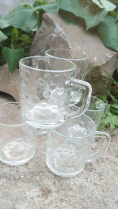 CANGKIR KOPI 6PCS/GELAS KACA TERMURAH