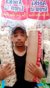 KERUPUK MAWAR BANTET 500 GRM (MATANG)