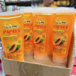 RDL PAPAYA BRIGHTENING FACIAL GEL 100ml / sabun pepaya gel / Papaya tube