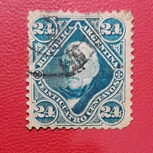 Prangko Sejarah: Prangko Argentina Kuno Jose de San Martin