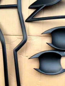 paket garnish outer handle tank cover all new Pajero 2016 2018 2020 Hitam