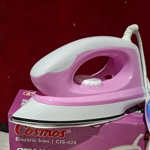 Setrika Listrik Cosmos Stainless Steel Cis 428/Gosokan Pakaian Anti Lenget Murah