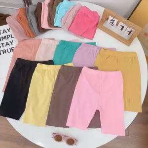 Quần legging lửng len tăm bé gái