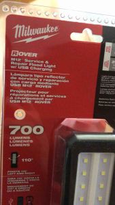Milwaukee M12 ROVER Service and Repair Flood Light with USB Charging Hand Tool Accessories