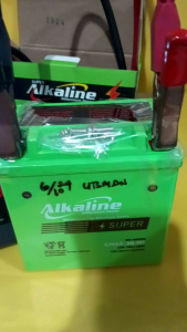 Aki motor full kering ALKALINE BIG AMPER GM5Z YM5Z / 12V 7Amper  GRAND SUPRA JUPITER VEGA MIO LAMA TORNADO SMASH SHOGUN SATRIA 2 TAK KAZE