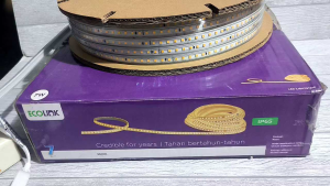 ECOLINK LAMPU LED ROPE SELANG LED STRIP 2835 220V 7W/M 50M 50 METER OUTDOOR KUNING WARM WHITE 3000K / PUTIH 6500K BAGUS KUALITAS PREMIUM