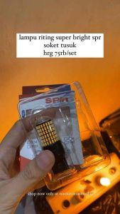 Lampu Riting Lampu sein T20 soket tusuk superbright LED