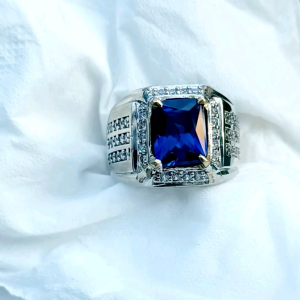 CINCIN BATU BLUE KING SAFIER KOTAK CUTTING