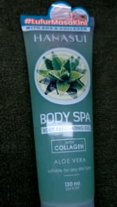 BODY SPA EXFOLIATING GEL HANASUI BPOM