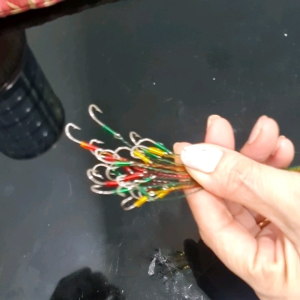 Kail pancing urek belut baha baja dengan ukuran S