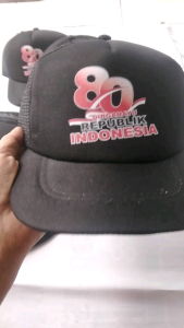 topi jaring trocker topi 17 agustus 2025 topi hut RI kemerdekaan
