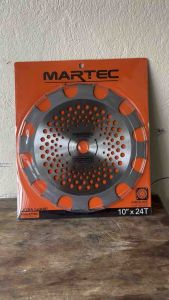 ใบตัดหญ้าMARTEC แท้ ที่คุ้มสุดๆใช้ได้2ด้าน ขนาด10นิ้ว 24 ฟัน