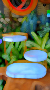 Yen Rak Bulat Oval 3 Susun Rak Serbaguna