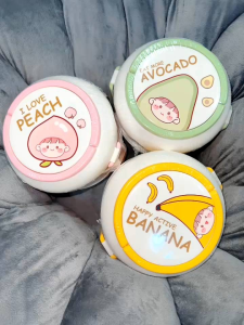 Hộp Đựng Cơm 2 Tầng Hoạt Hình Trái Cây Dễ Thương