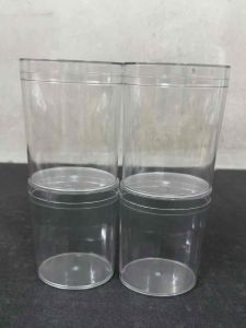 4pcs Oval / Round Crystal Container 360ml