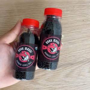 Pellet Black Darker Pakan Ikan Channa Asiatica WS (maxi)