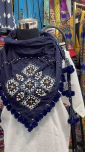 Hand beaded TANGKULO Scarf / Bitaug Scarves / Philippine Handmade Necklace by Bagobo High Quality