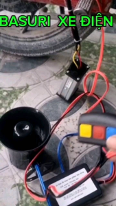 Còi basuri xe đạp điện 48v đến 72 v 199 bài nhạc hót