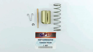 Skep Karburator Assy YB 100 - Vakum Vacum Vaccum Diafragma Skep Kabulator + Jarum Kancingan Yamaha YB100