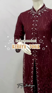 [PRE-ORDER] FYK Cempaka Kebaya Labuh Modern Original Sulam Manik Baju Kebaya Exclusive New Colours Available