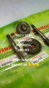 1 SET GIGI RASIO GEARBOX GIRBOX GIGI GARDAN GIGI RATIO GIGI TRANSMISI YAMAHA MIO M3 MIO Z FINO 125 SOUL GT 125 XRIDE 125