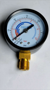 Pressure Gauge Lucky pro up to 150 PSI for water pump