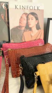 MARIONE - Dompet Croco HP 1kg bisa 55 pcs Tempat hp & UANG Bahan GLOSSY DOMPET WANITA TANGAN WALLET FASHION MULTIFUNGSI UANG L2 andin