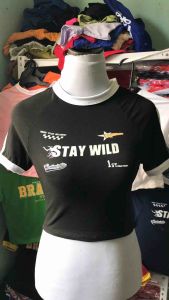 STAY WILD CROPTOP SMALL-LARGE FRAME