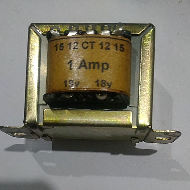 ZP434 TRAFO 1 AMPERE CT 18V CT 15V CT 12V TRAVO CT PARAMETRIX TRAFO