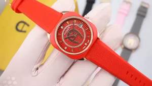 PROMO PAKET ACC FULLSET ‌️Jam Tangan Kasual Wanita Aigner-pw8855 Rubber Tangal Aktif