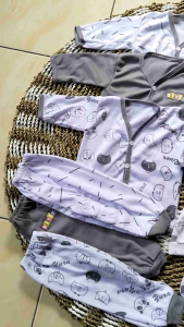 21 Pcs Setelan Baju Panjng Dan Celana Panjang Untuk Bayi Baru Lahir